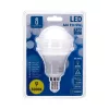 LED izzó A60 E14 9W 280° Meleg fehér