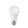 AIGOSTAR LED izzó A60 E27 9W 280° hideg fehér