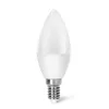 AIGOSTAR LED izzó C37 E14 3W, 270°, hideg fehér