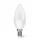 AIGOSTAR LED izzó C37 E14 3W, 270°, hideg fehér