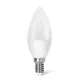 AIGOSTAR LED izzó C37 E14 3W, 270°, hideg fehér