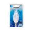 AIGOSTAR LED izzó C37 E14 4W, 270°, hideg fehér