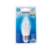 AIGOSTAR LED izzó C37 E27 3W 270° hideg fehér