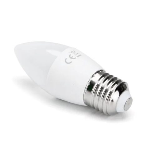 LED izzó C37 E27 4W 270° Meleg fehér Aigostar 