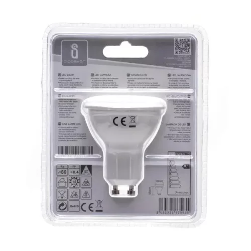 AIGOSTAR LED izzó GU10 3W hideg fehér