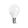 AIGOSTAR LED izzó G45 E14 4W, 280°, meleg fehér