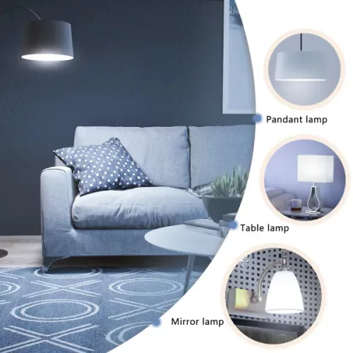AIGOSTAR LED izzó G45 E27 5W 280° hideg fehér