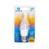 AIGOSTAR LED izzó CL37 E27 4W, 270°, meleg fehér