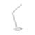 LED asztali lámpa fehér-inox 10W, érintős-fényerőszabályozható