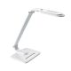LED asztali lámpa lakk fehér 8W, érintős-fényerőszabályozható