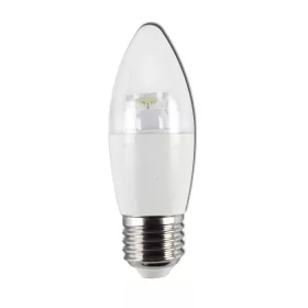 AIGOSTAR LED izzó C37 E27 5W 280° hideg fehér