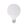 AIGOSTAR LED izzó G95 15W E27 foglalattal hideg fehér