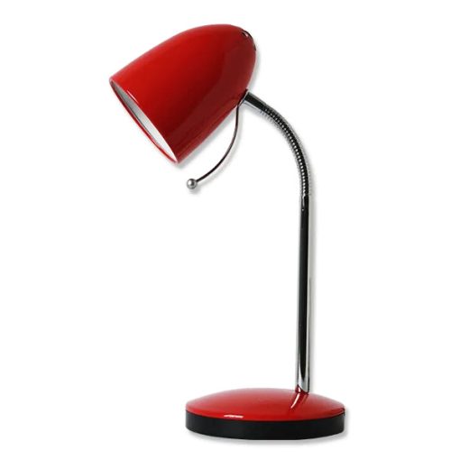 Asztali lámpa piros E27 