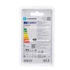 LED izzó A5 C37 E27 9W melegfehér