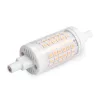 LED izzó R7S 7W 78mm Meleg fehér