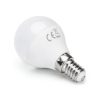 LED izzó G45 gömb 6W E14 Természetes fehér Aigostar