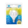 LED izzó G45 gömb 6W E14 Természetes fehér Aigostar