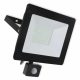 LED SLIM Reflektor Mozgásérzékelővel Aigostar 20W 4000K IP65