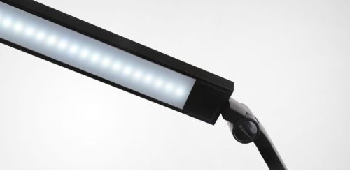 LEDES asztali lámpa vezeték nélküli töltővel fekete 8W