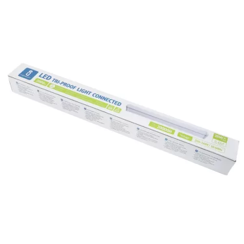 AIGOSTAR LED TRI-PROOF LIGHT 20W 0.6M 4000K 100LM/W IP65