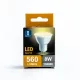 Led izzó GU10 8W meleg fehér 