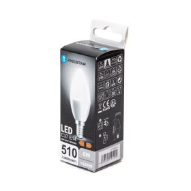 LED IZZÓ C37 E14 6W 260° HIDEG FEHÉR AIGOSTAR