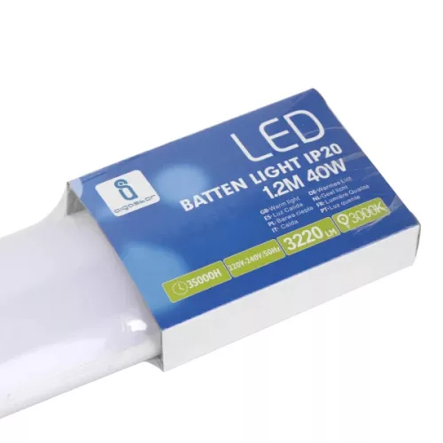 LED fénycső armatúra 40W 1200mm beltéri 3000K 