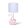 Asztali lámpa kerámia E14 pink alap