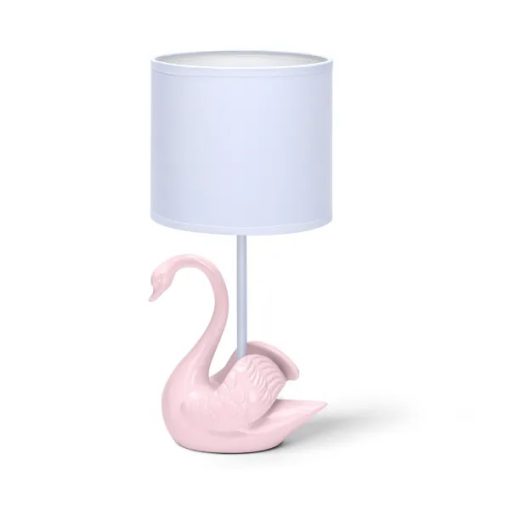 Asztali lámpa kerámia E14 pink alap