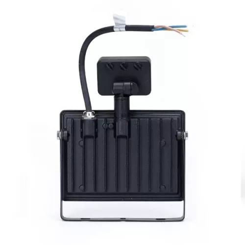 LED SLIM REFLEKTOR MOZGÁS-ÉS SZÜRKÜLETÉRZÉKELŐVEL AIGOSTAR 50W 6400K IP65 FEKETE 