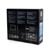 LED SLIM REFLEKTOR MOZGÁS-ÉS SZÜRKÜLETÉRZÉKELŐVEL AIGOSTAR 50W 6400K IP65 FEKETE 