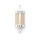 Led izzó R7S 8W 78mm meleg fehér