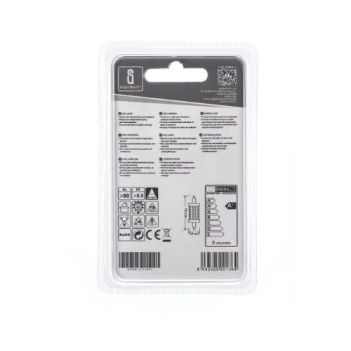 Led izzó R7S 8W 78mm hideg fehér