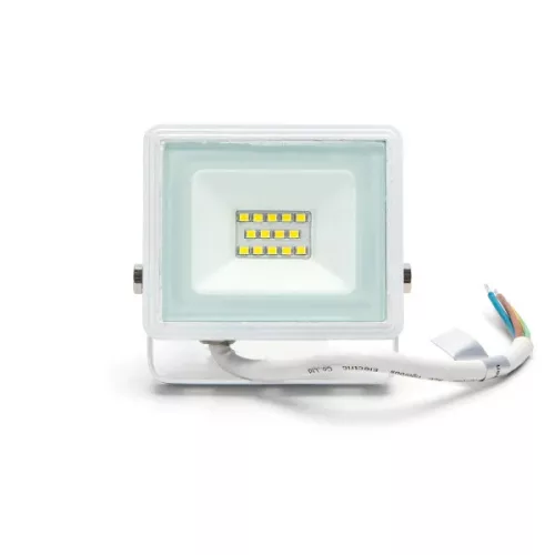 LED SLIM REFLEKTOR  AIGOSTAR 10W 6400K IP65 FEHÉR