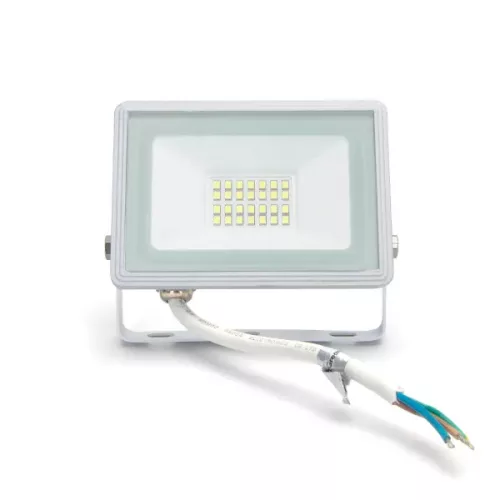 LED SLIM REFLEKTOR AIGOSTAR 20W 6400K IP65 FEHÉR