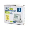 LED SLIM REFLEKTOR AIGOSTAR 10W 4000K IP65 FEHÉR