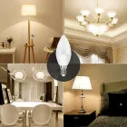 LED IZZÓ C37 E14 9W 270° 4000K TERMÉSZETES FEHÉR AIGOSTAR