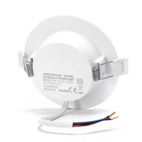 AIGOSTAR MINI LED PANEL E6 KÖR 4W 4000K TERMÉSZETES FEHÉR (FURAT:77-82MM)