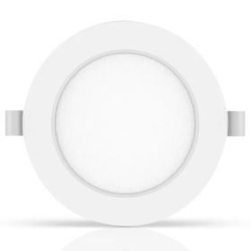   AIGOSTAR MINI LED PANEL E6 KÖR 6W 6500K HIDEG FEHÉR (FURAT:92-102MM)