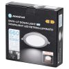 AIGOSTAR MINI LED PANEL E6 KÖR 6W 6500K HIDEG FEHÉR (FURAT:92-102MM)