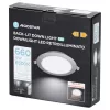 AIGOSTAR MINI LED PANEL E6 KÖR 6W 6500K HIDEG FEHÉR (FURAT:92-102MM)