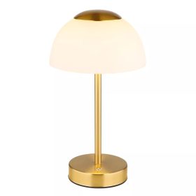   Sarima asztali lámpa újratölthető arany fényerő szabályozható