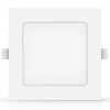 AIGOSTAR MINI LED PANEL NÉGYSZÖGLETES 6W MELEG FEHÉR (FURAT:95-100mm)