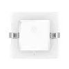 AIGOSTAR MINI LED PANEL NÉGYSZÖGLETES 6W MELEG FEHÉR (FURAT:95-100mm)