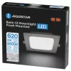 AIGOSTAR MINI LED PANEL NÉGYSZÖGLETES 6W HIDEG FEHÉR (FURAT:95-100mm)