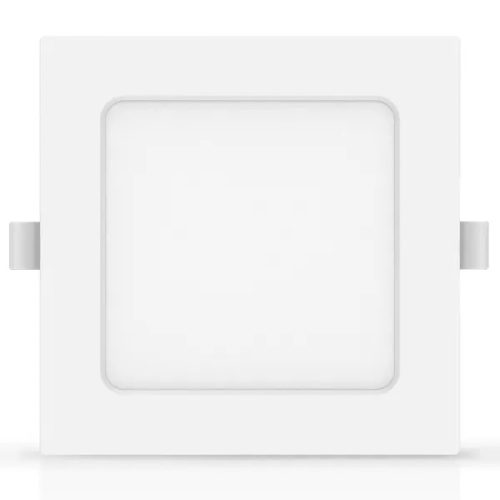 AIGOSTAR MINI LED PANEL NÉGYSZÖGLETES 9W MELEG FEHÉR (FURAT:110-120mm)