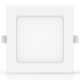 AIGOSTAR MINI LED PANEL NÉGYSZÖGLETES 9W MELEG FEHÉR (FURAT:110-120mm)