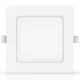 AIGOSTAR MINI LED PANEL NÉGYSZÖGLETES 9W MELEG FEHÉR (FURAT:110-120mm)