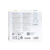 AIGOSTAR MINI LED PANEL NÉGYSZÖGLETES 9W MELEG FEHÉR (FURAT:110-120mm)