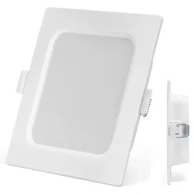   AIGOSTAR MINI LED PANEL NÉGYSZÖGLETES 9W TERMÉSZETES FEHÉR (FURAT:110-120mm)